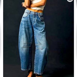 Midrise baggy Barrel Jeans M